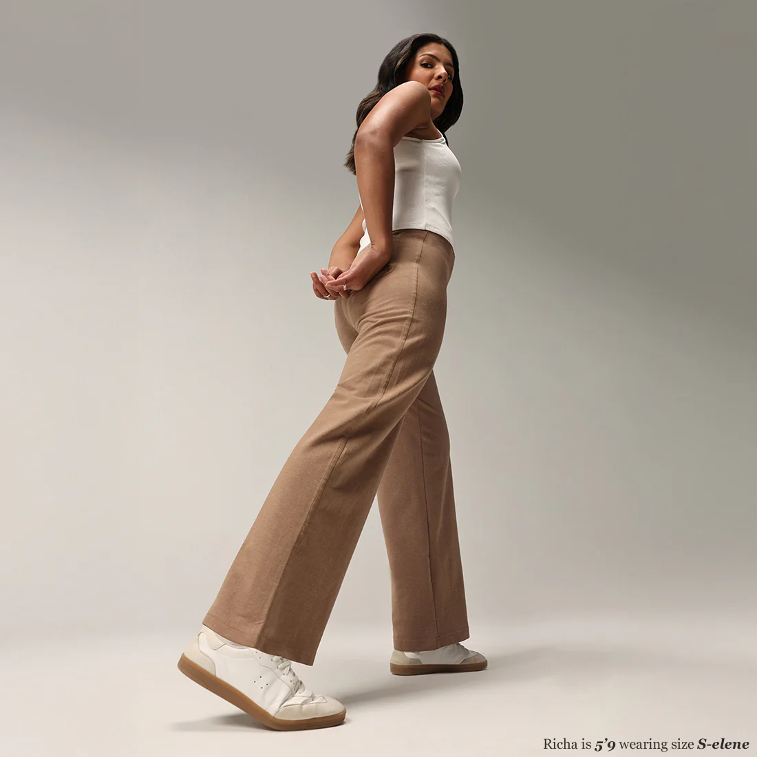 Work-To-Wine Twill Wide Dart Pants - Image 99