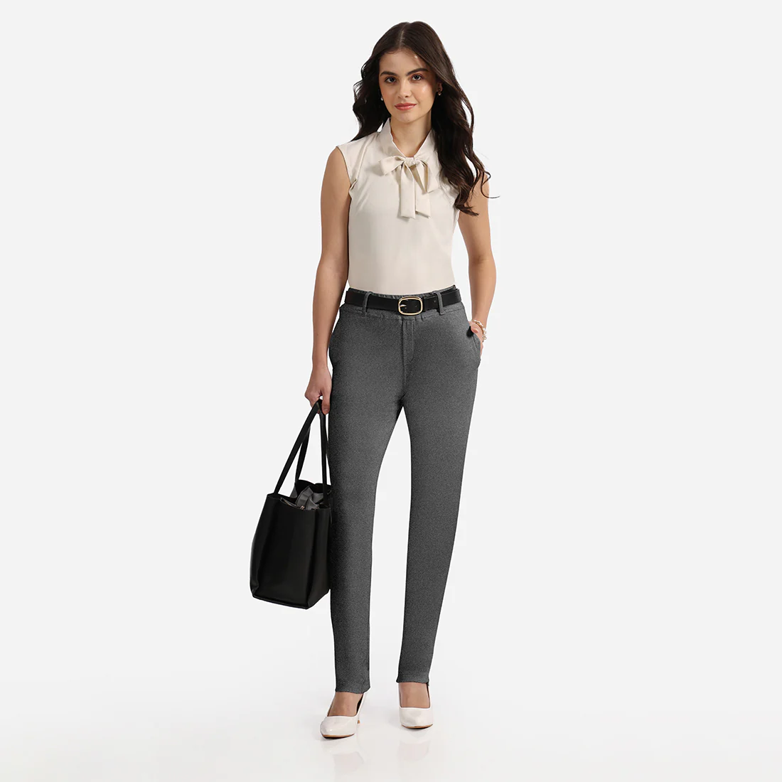 Work-To-Wine Twill Straight Pants - Image 10