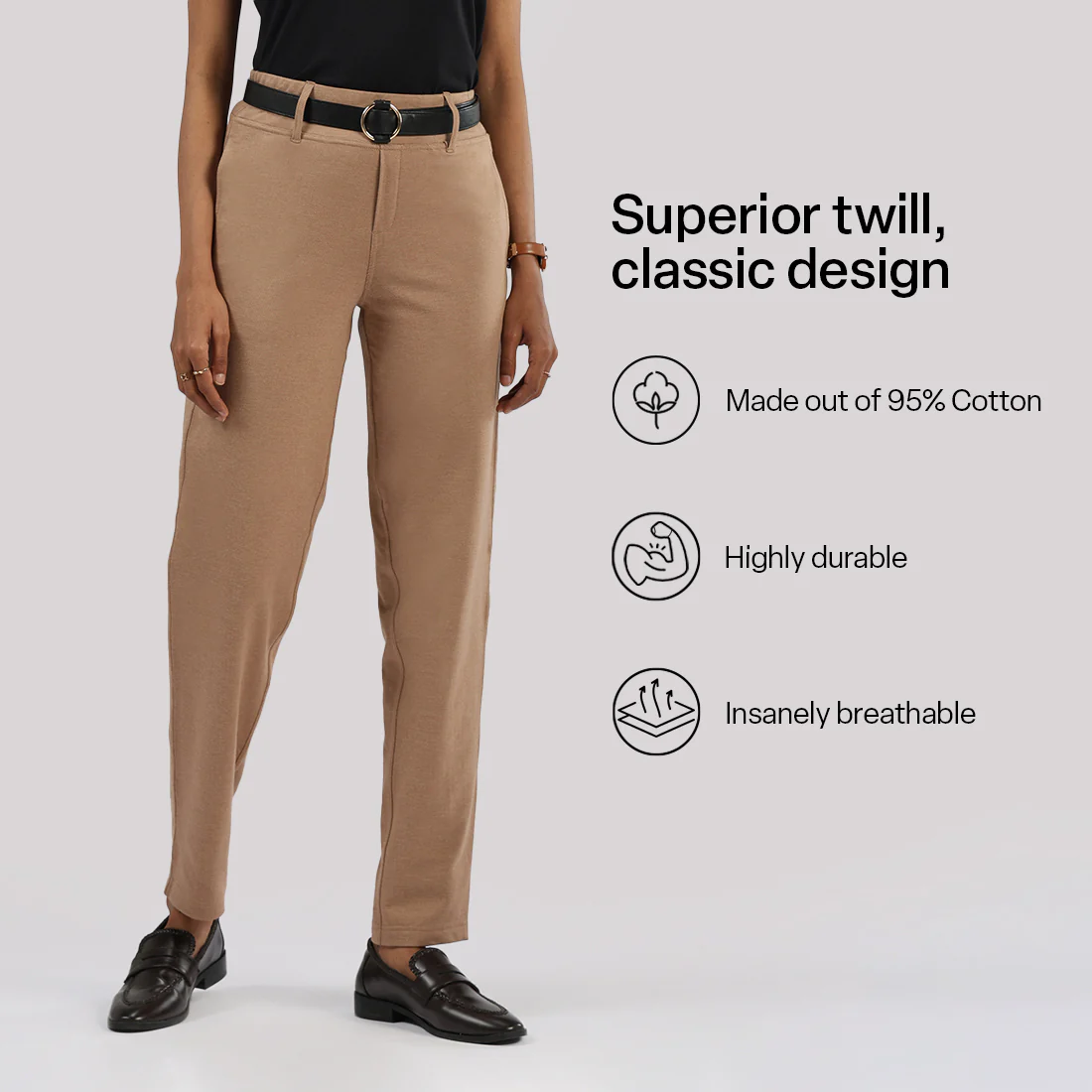 Work-To-Wine Twill Straight Pants - Image 101