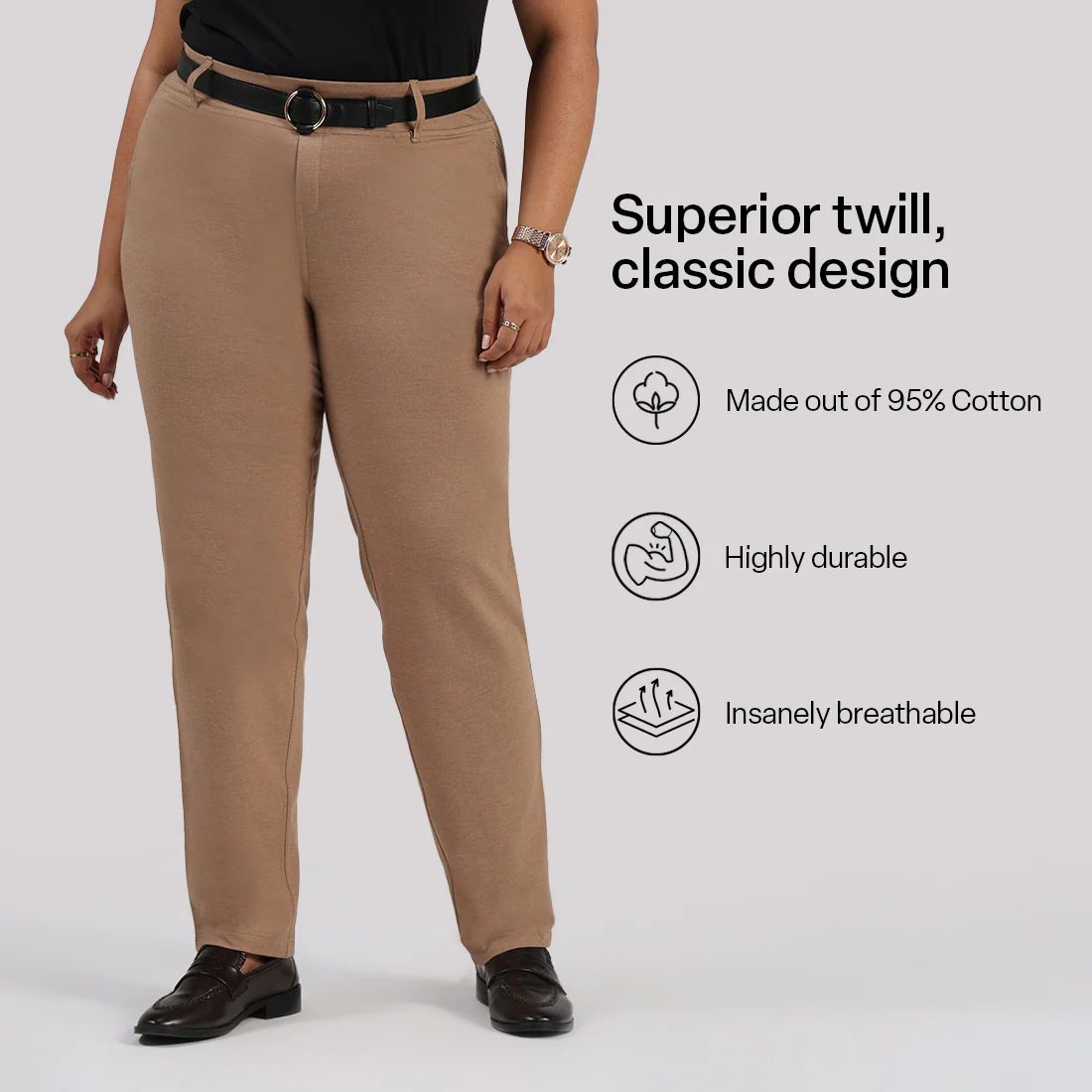 Work-To-Wine Twill Straight Pants - Image 102