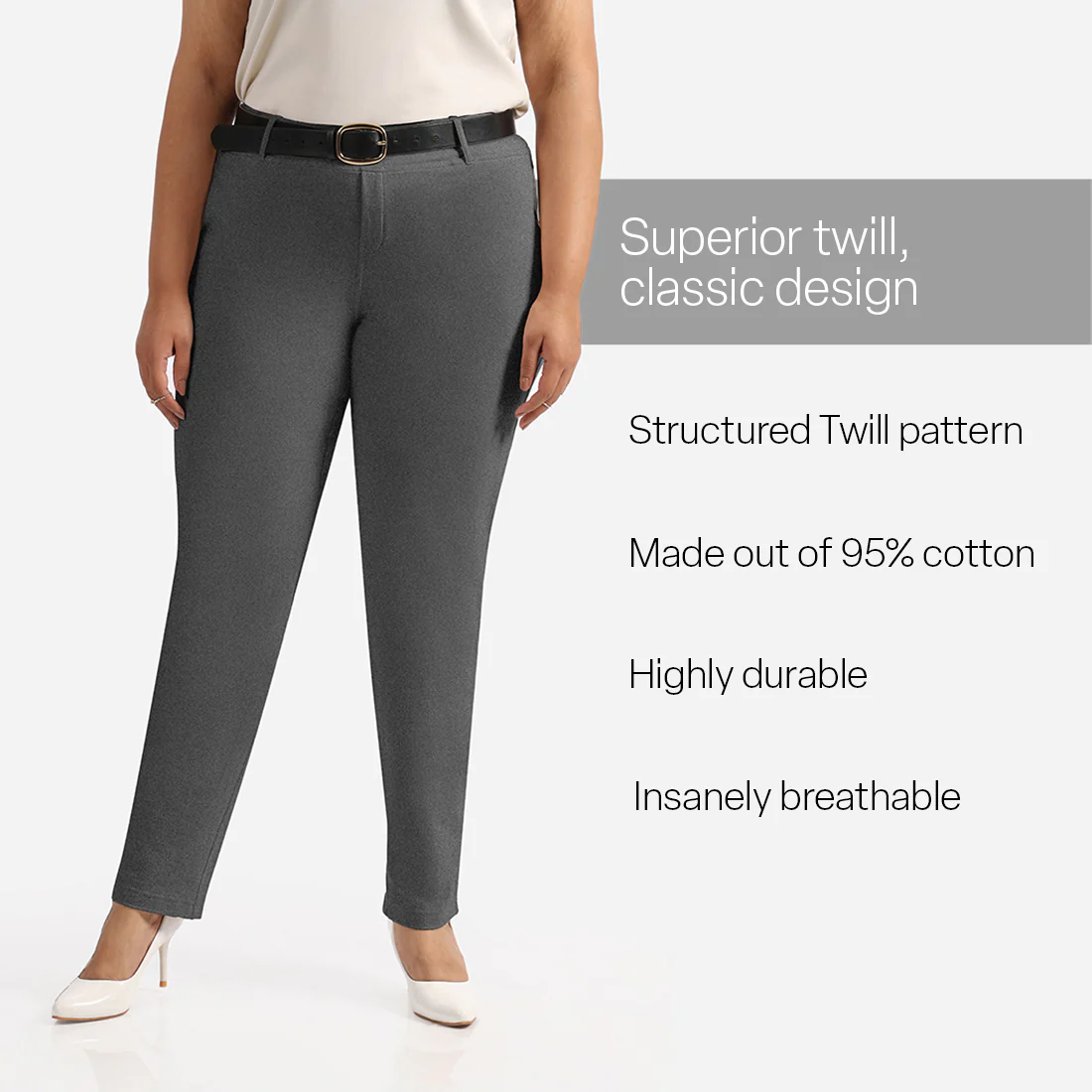 Work-To-Wine Twill Straight Pants - Image 16
