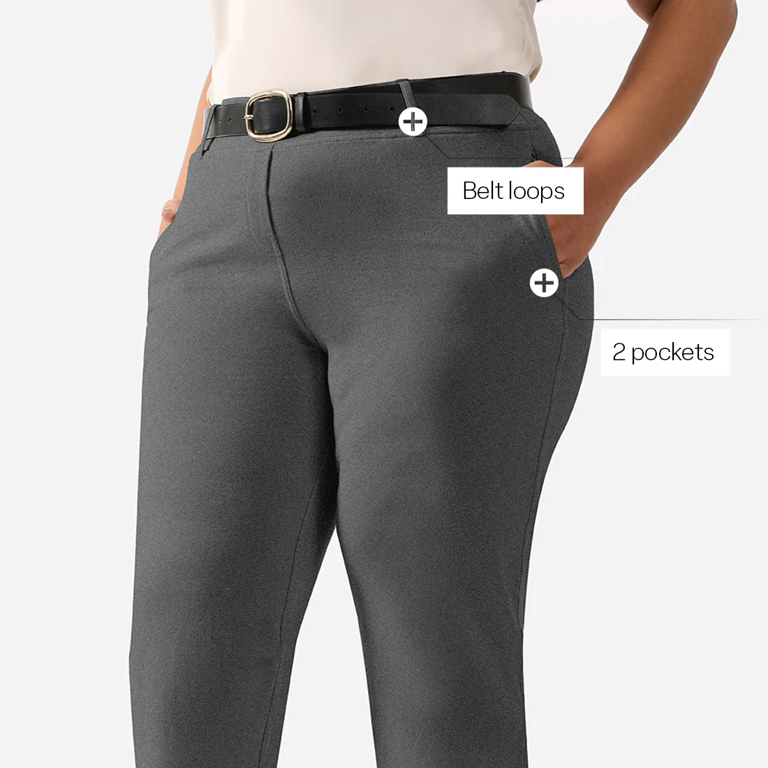 Work-To-Wine Twill Straight Pants - Image 17