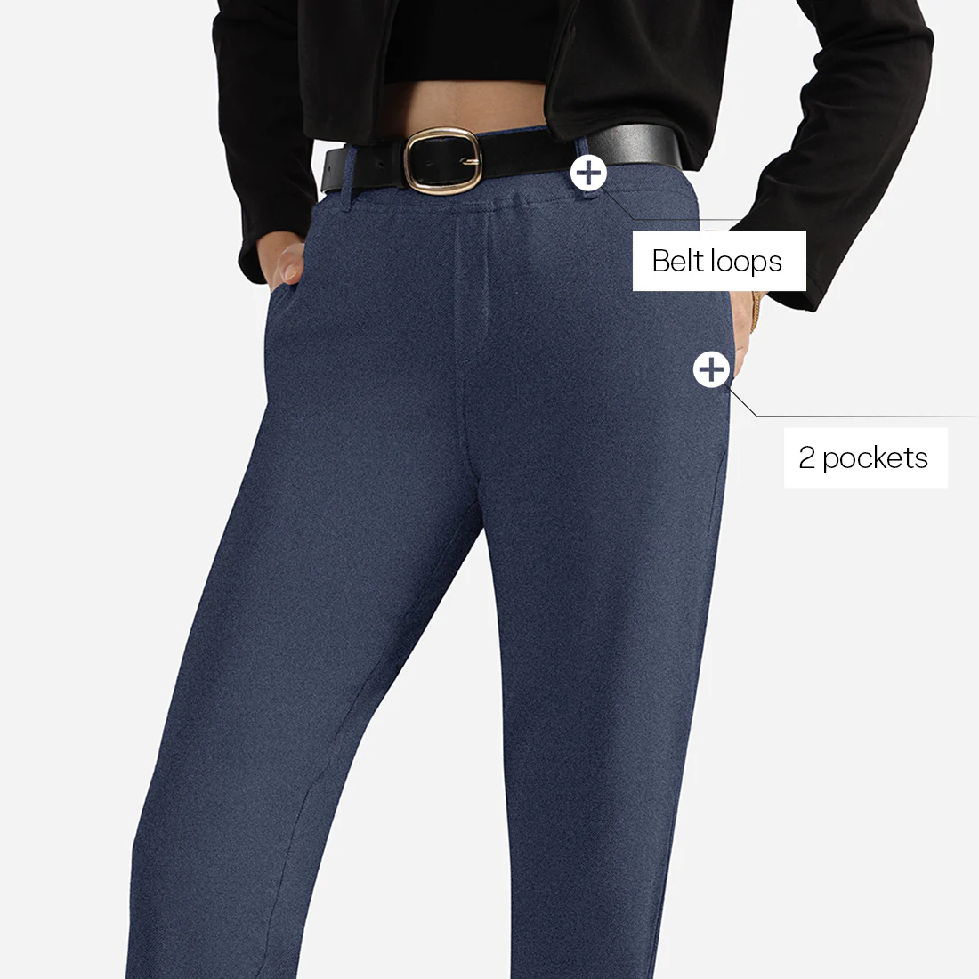 Work-To-Wine Twill Straight Pants - Image 21