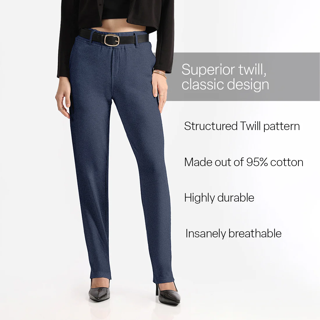 Work-To-Wine Twill Straight Pants - Image 24