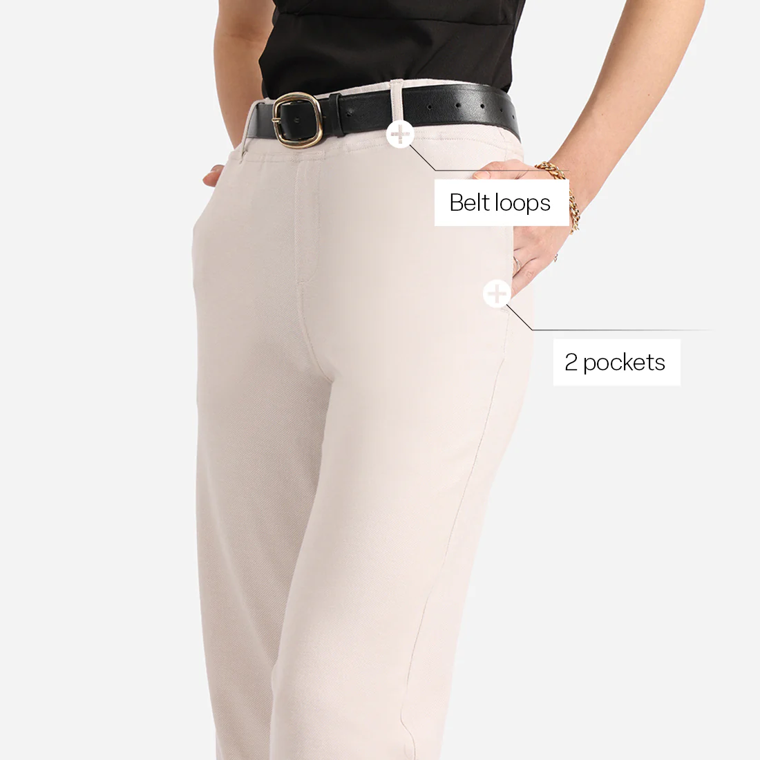 Work-To-Wine Twill Straight Pants - Image 35