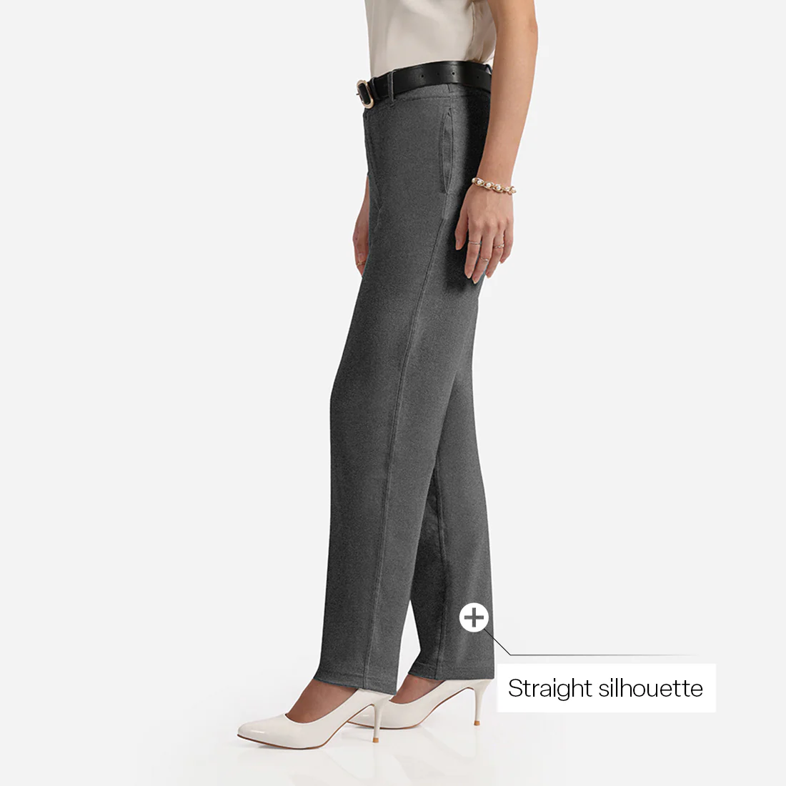 Work-To-Wine Twill Straight Pants - Image 4