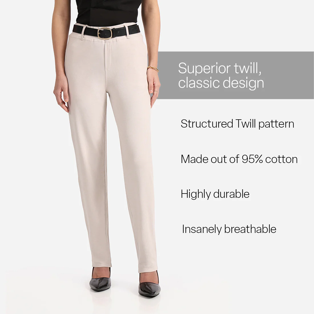 Work-To-Wine Twill Straight Pants - Image 40