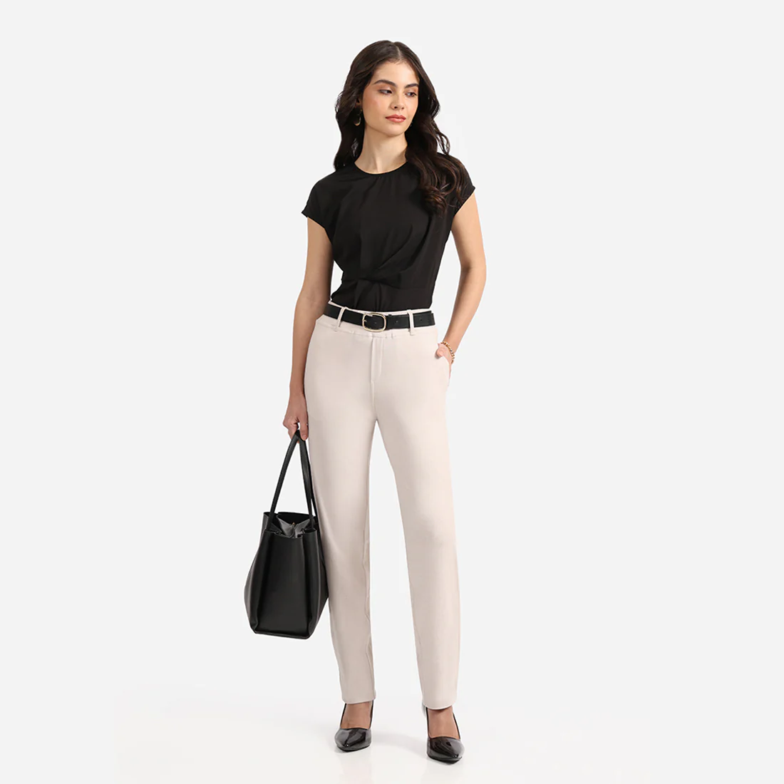 Work-To-Wine Twill Straight Pants - Image 41