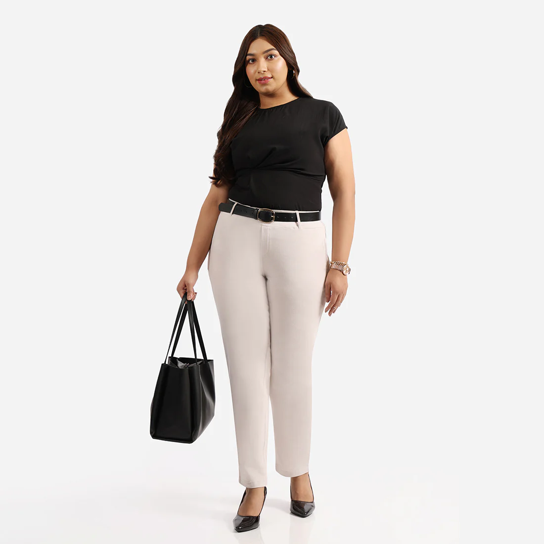 Work-To-Wine Twill Straight Pants - Image 43