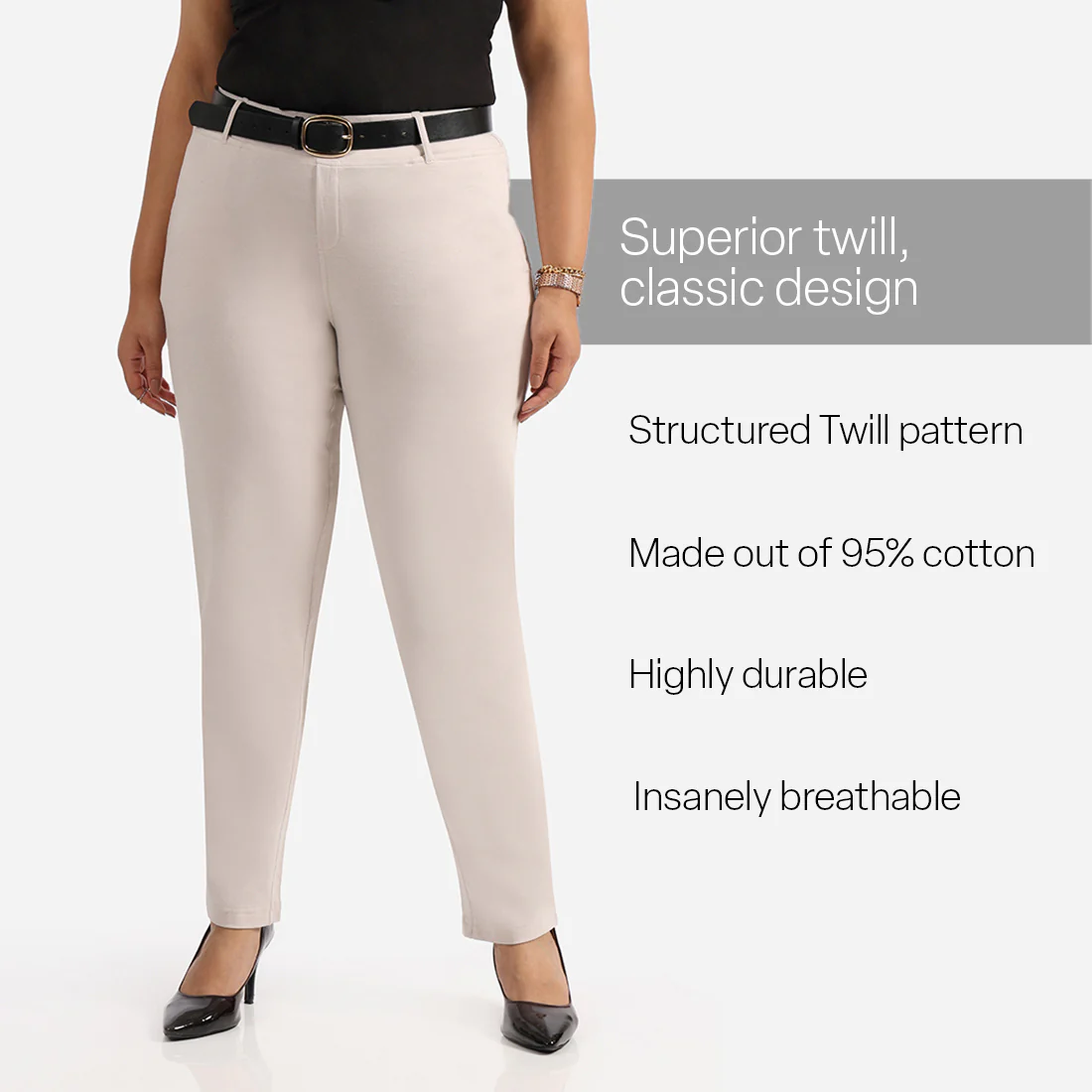 Work-To-Wine Twill Straight Pants - Image 47