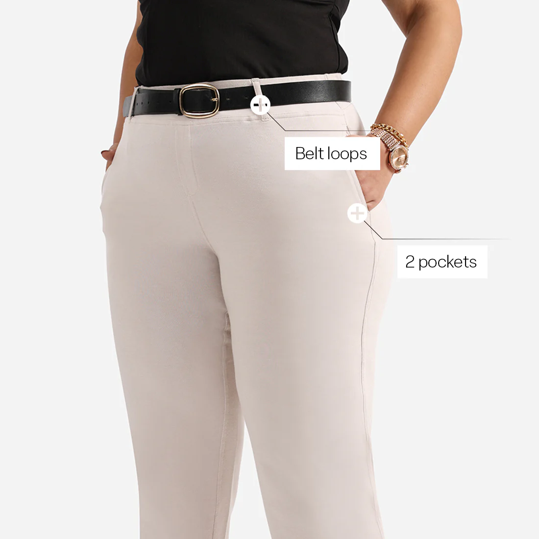 Work-To-Wine Twill Straight Pants - Image 48