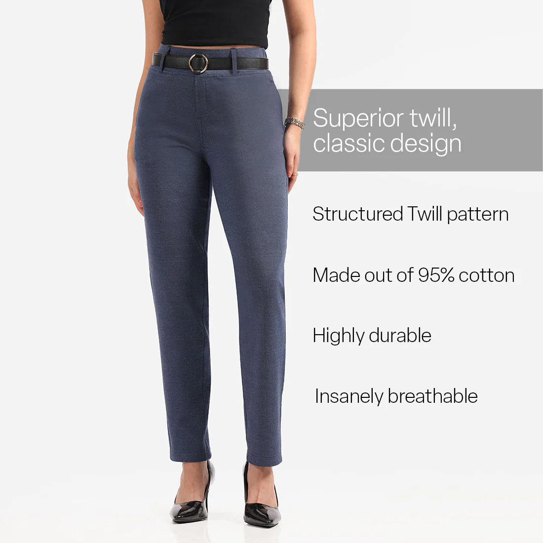 Work-To-Wine Twill Straight Pants - Image 54