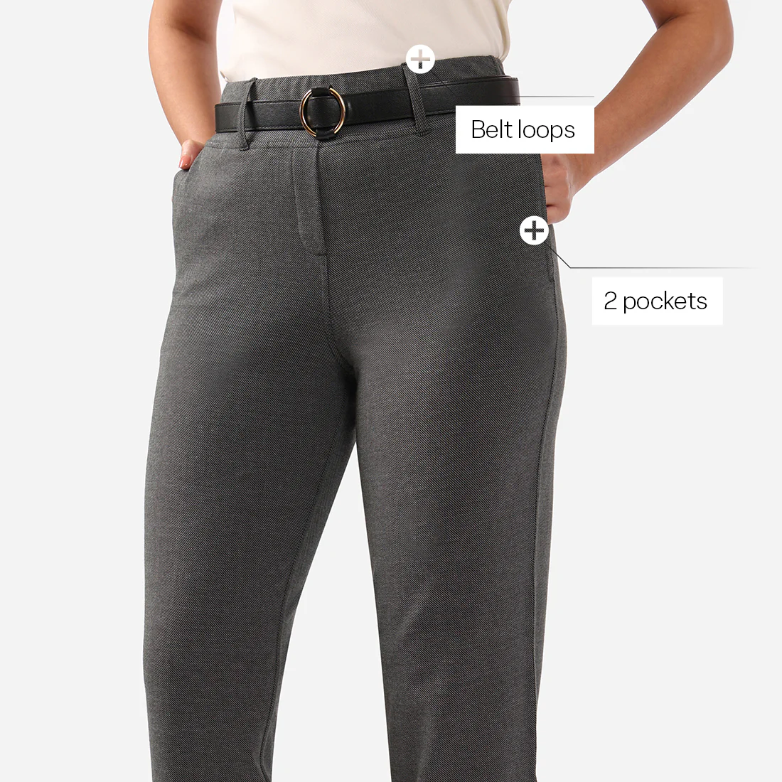 Work-To-Wine Twill Straight Pants - Image 76