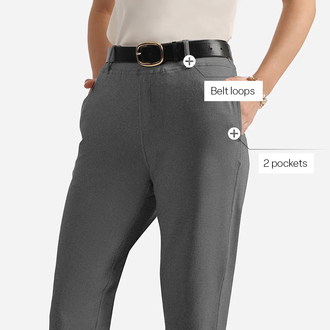 Work-To-Wine Twill Straight Pants - Image 8