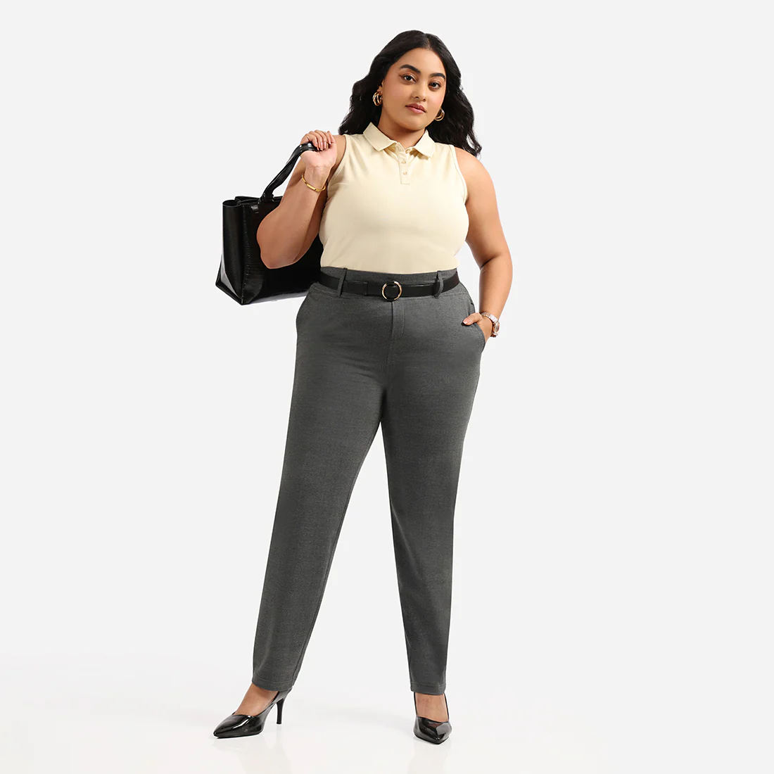 Work-To-Wine Twill Straight Pants - Image 81