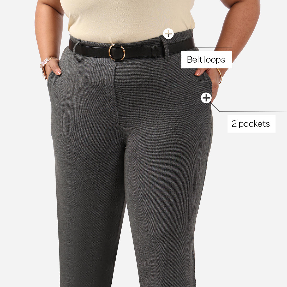 Work-To-Wine Twill Straight Pants - Image 82