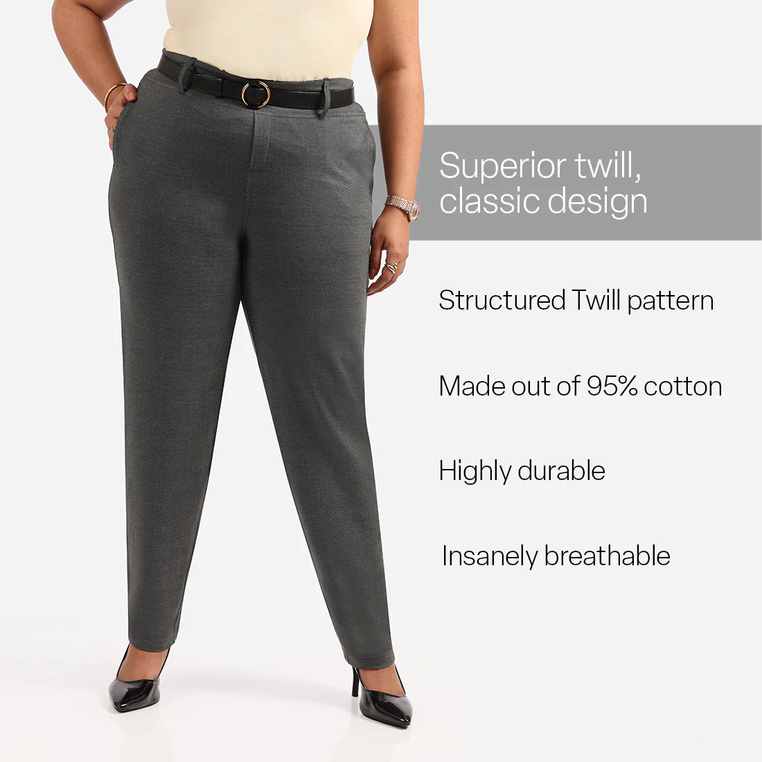Work-To-Wine Twill Straight Pants - Image 84