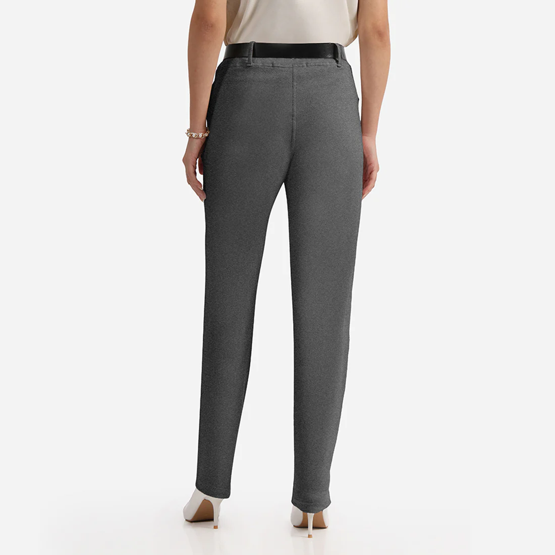 Work-To-Wine Twill Straight Pants - Image 9