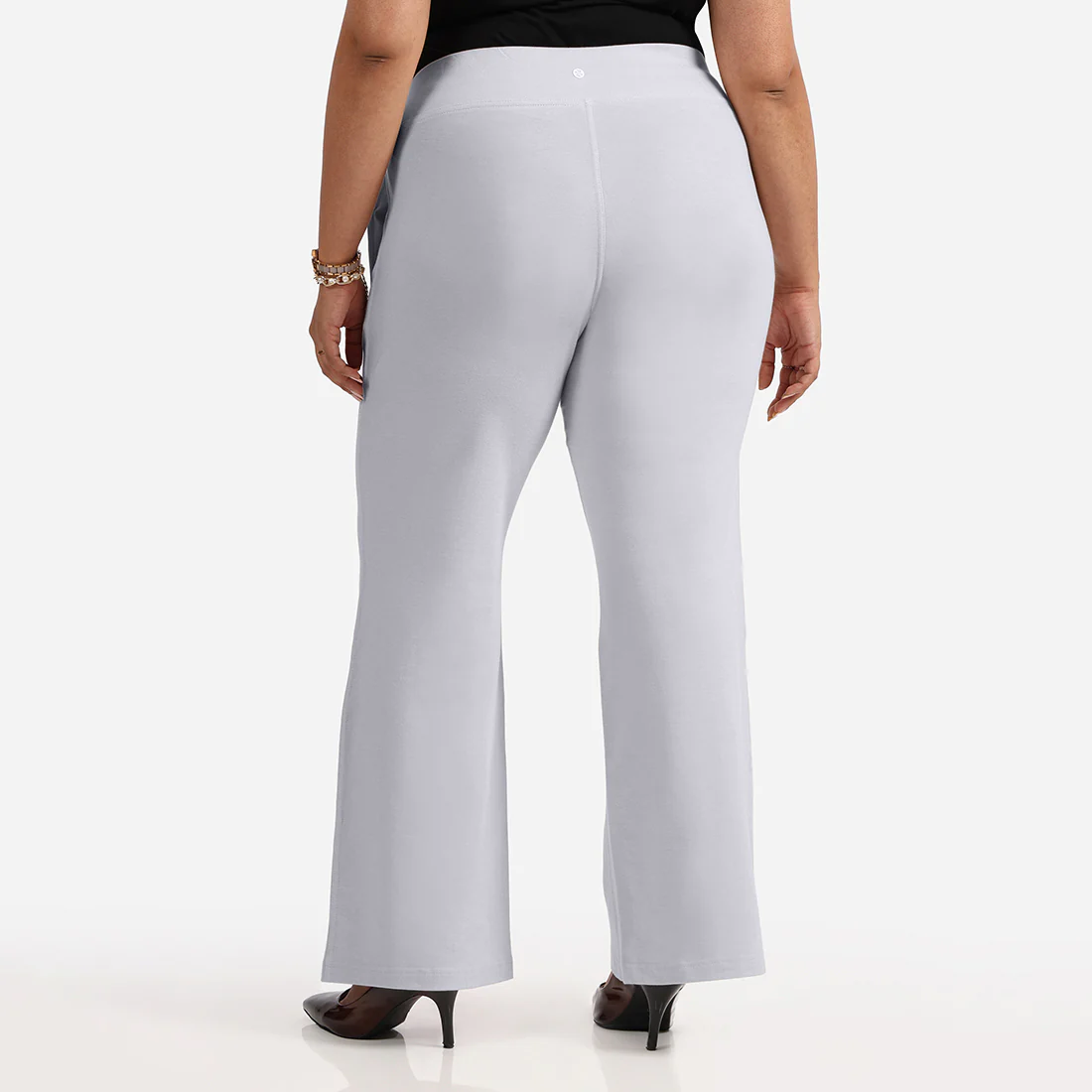 Work-To-Wine Twill Wide Leg Flare Pants - Image 104
