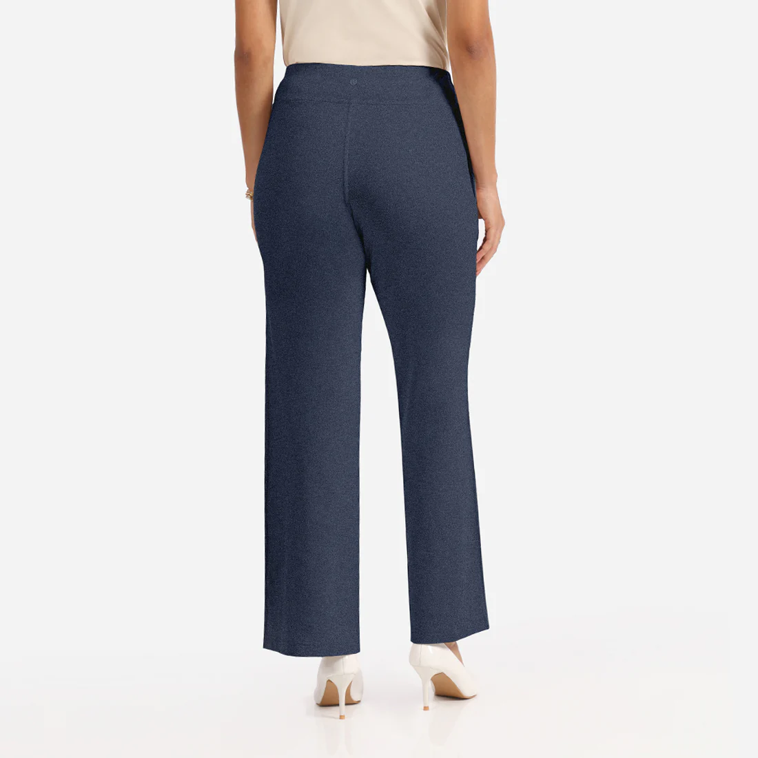 Work-To-Wine Twill Wide Leg Flare Pants - Image 18