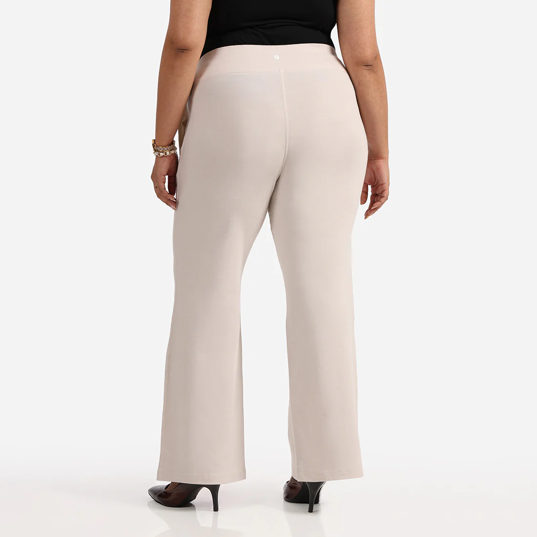 Work-To-Wine Twill Wide Leg Flare Pants - Image 42