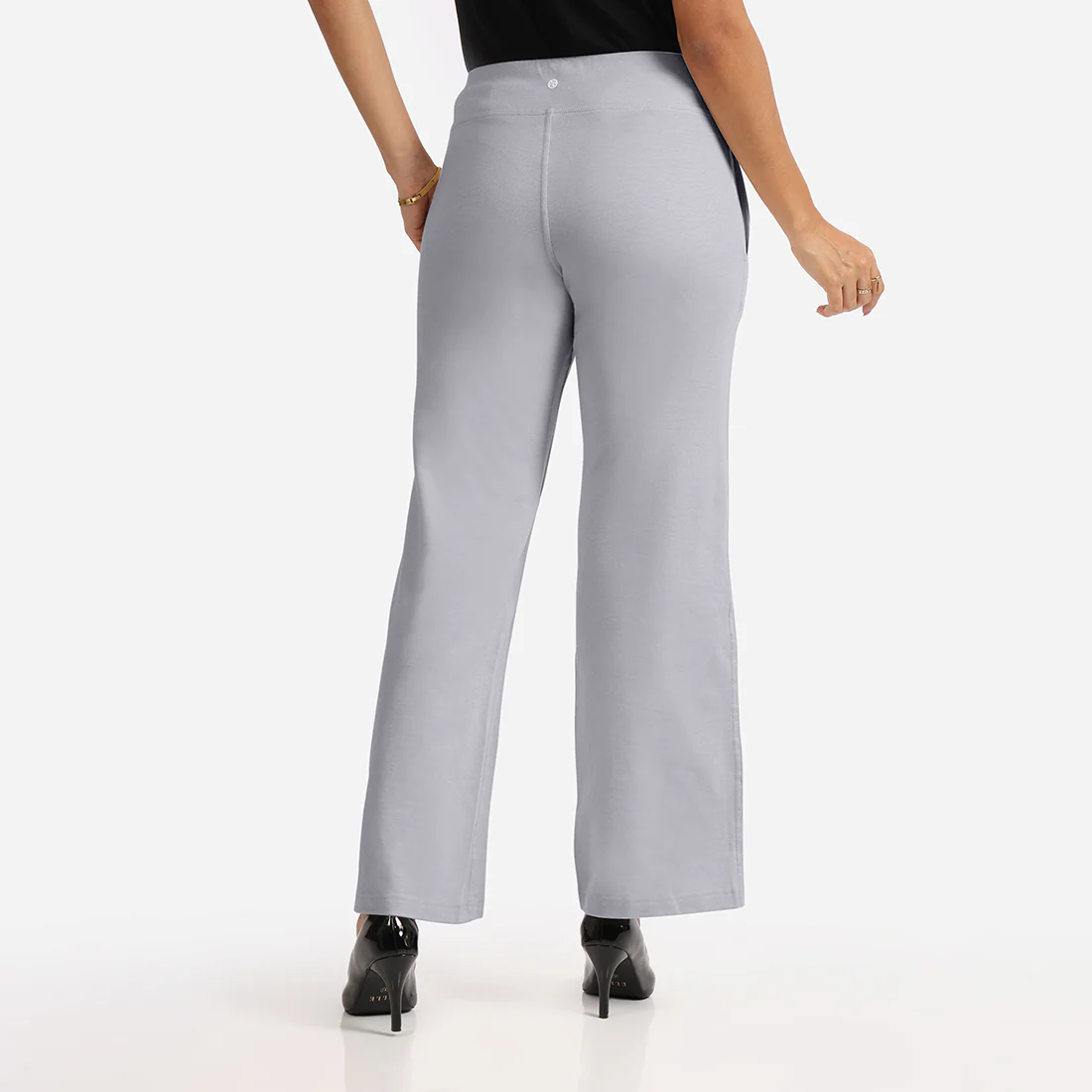 Work-To-Wine Twill Wide Leg Flare Pants - Image 96