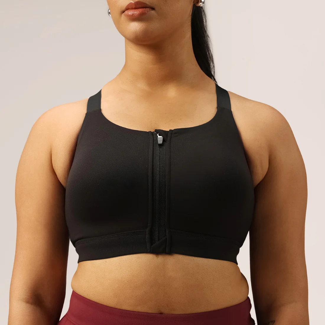 Zip-Up Sports Bra - Image 101