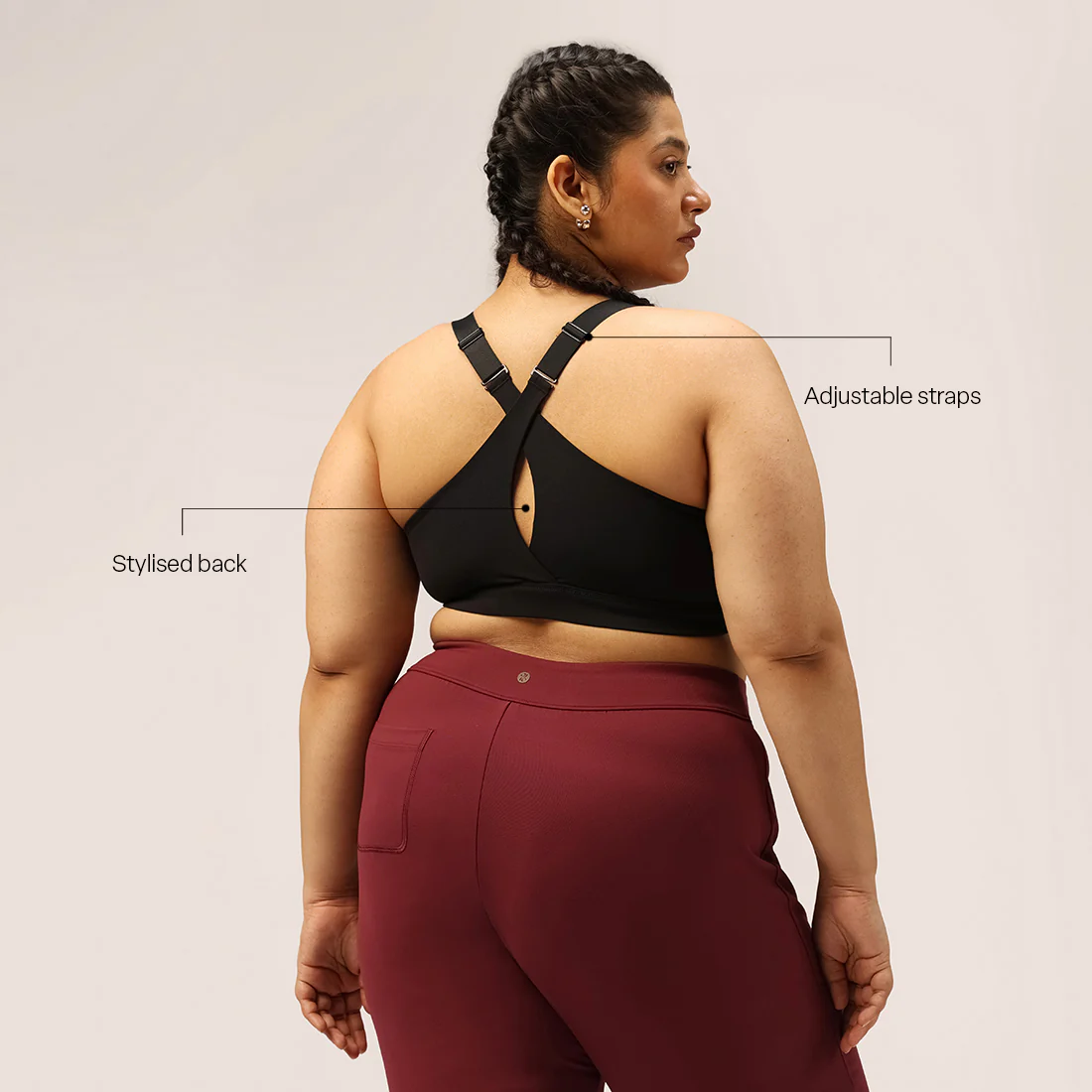 Zip-Up Sports Bra - Image 106