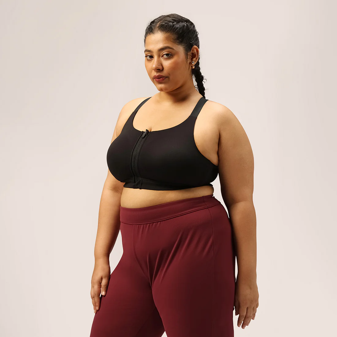Zip-Up Sports Bra - Image 107