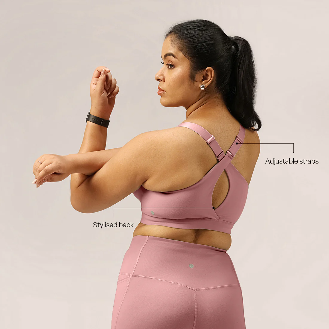 Zip-Up Sports Bra - Image 123