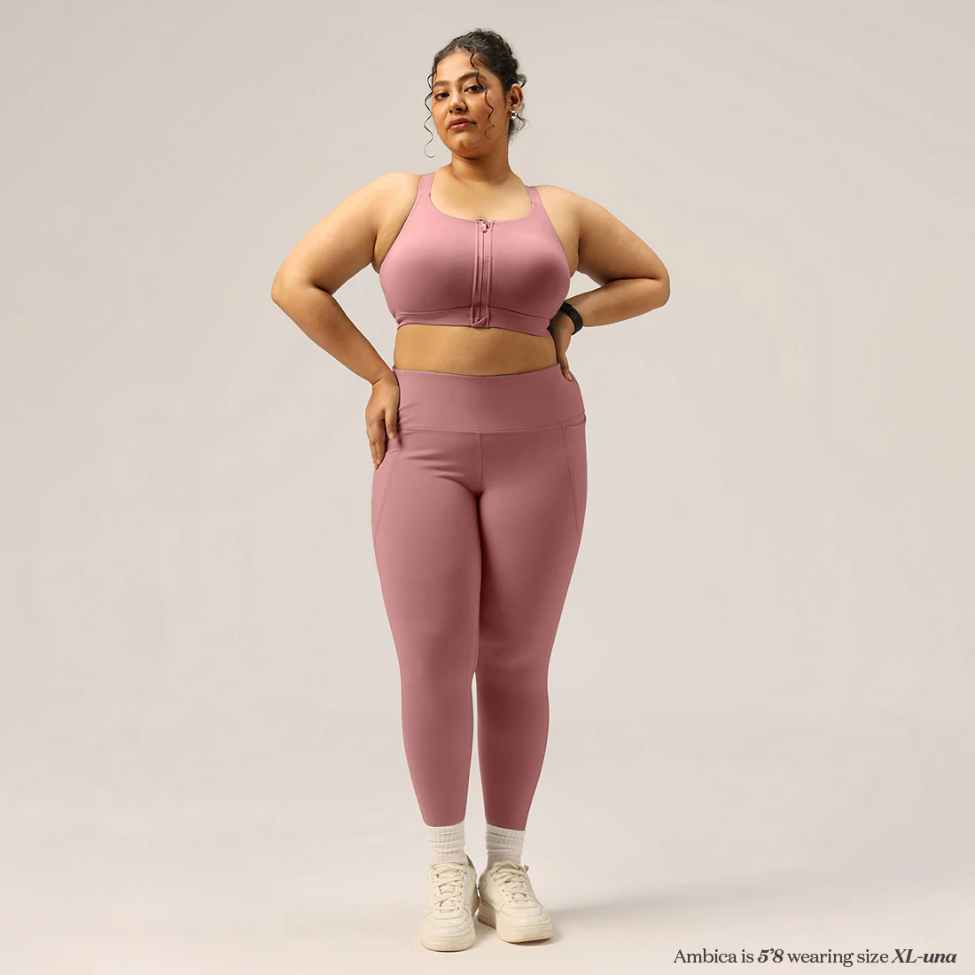 Zip-Up Sports Bra - Image 125