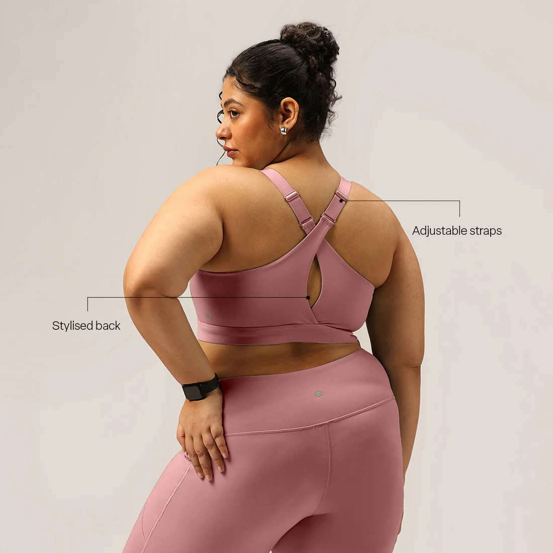 Zip-Up Sports Bra - Image 128