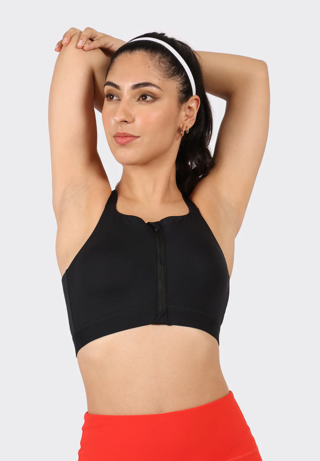 Zip-Up Sports Bra - Image 3
