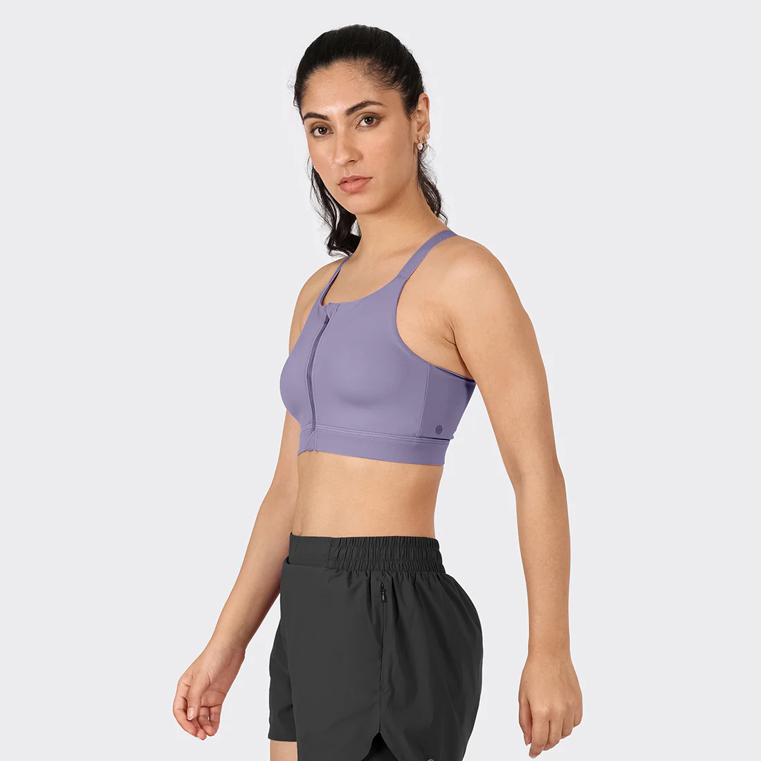 Zip-Up Sports Bra - Image 42