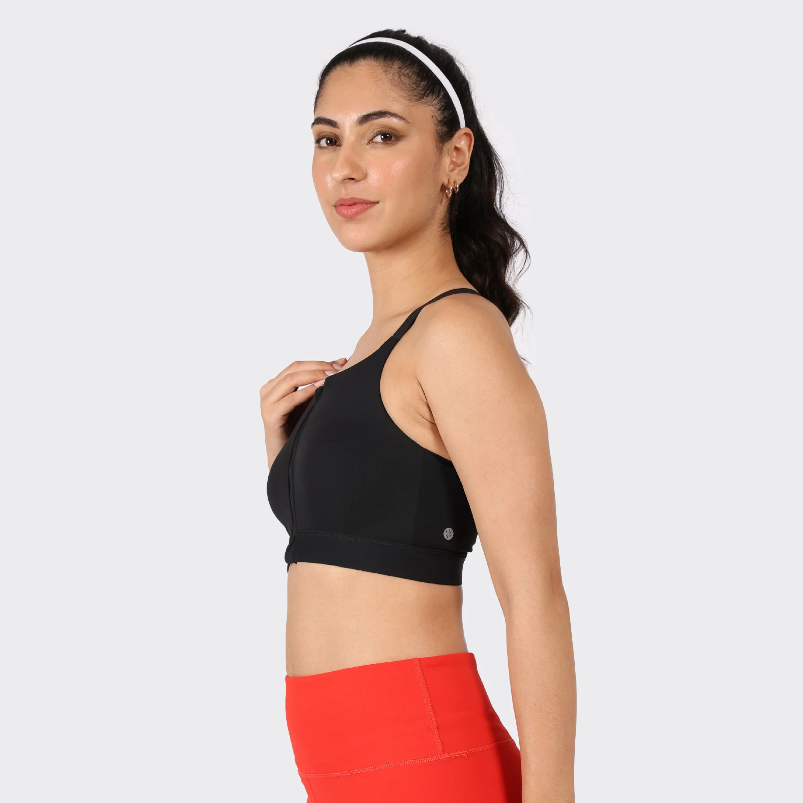 Zip-Up Sports Bra - Image 5