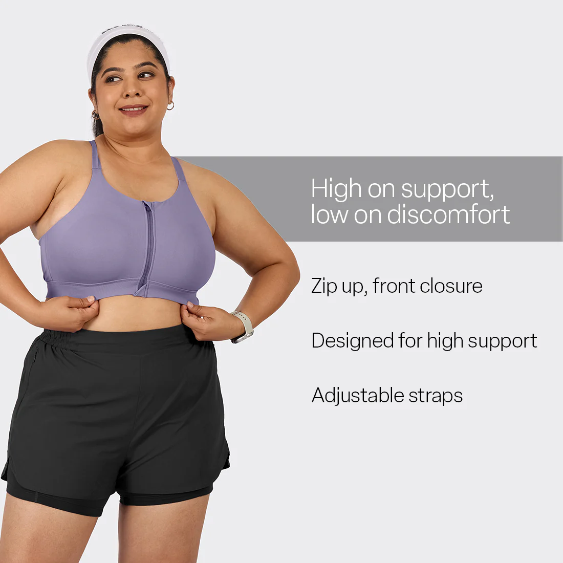 Zip-Up Sports Bra - Image 51