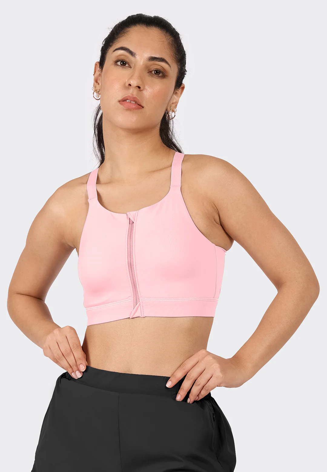Zip-Up Sports Bra - Image 55