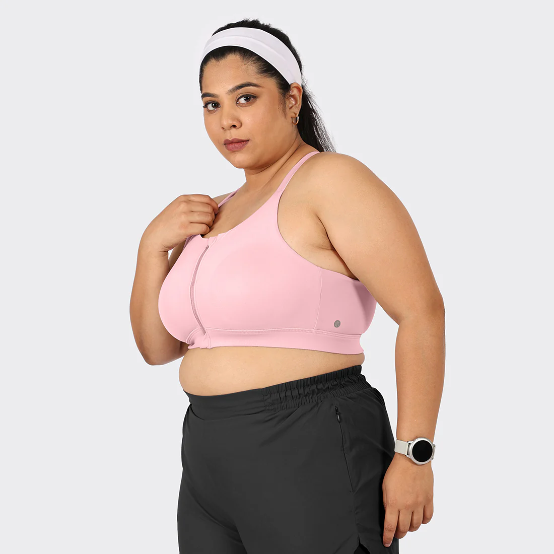 Zip-Up Sports Bra - Image 66