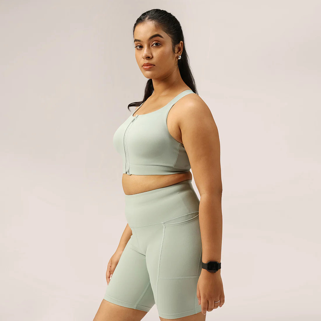 Zip-Up Sports Bra - Image 73