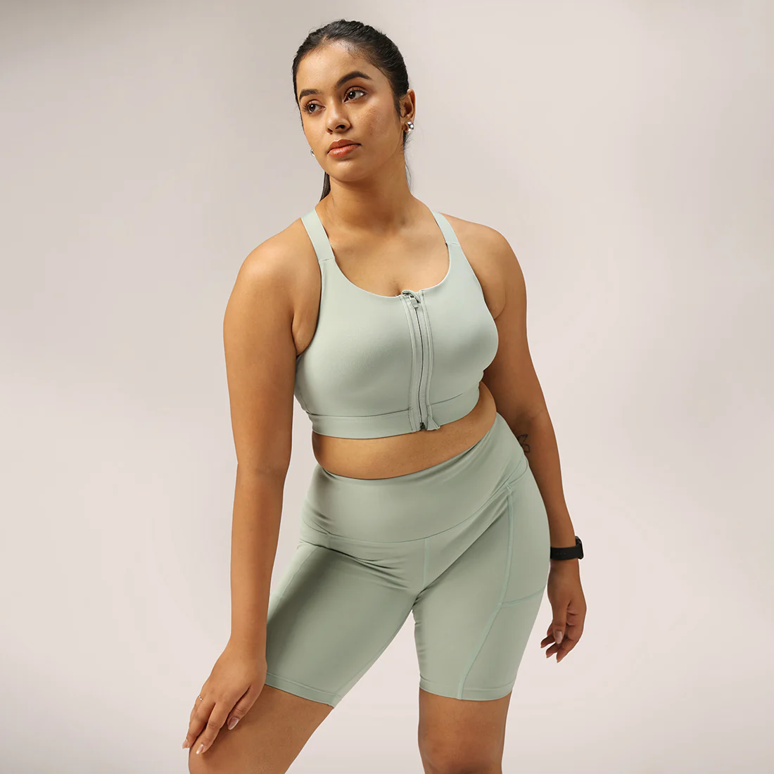 Zip-Up Sports Bra - Image 76