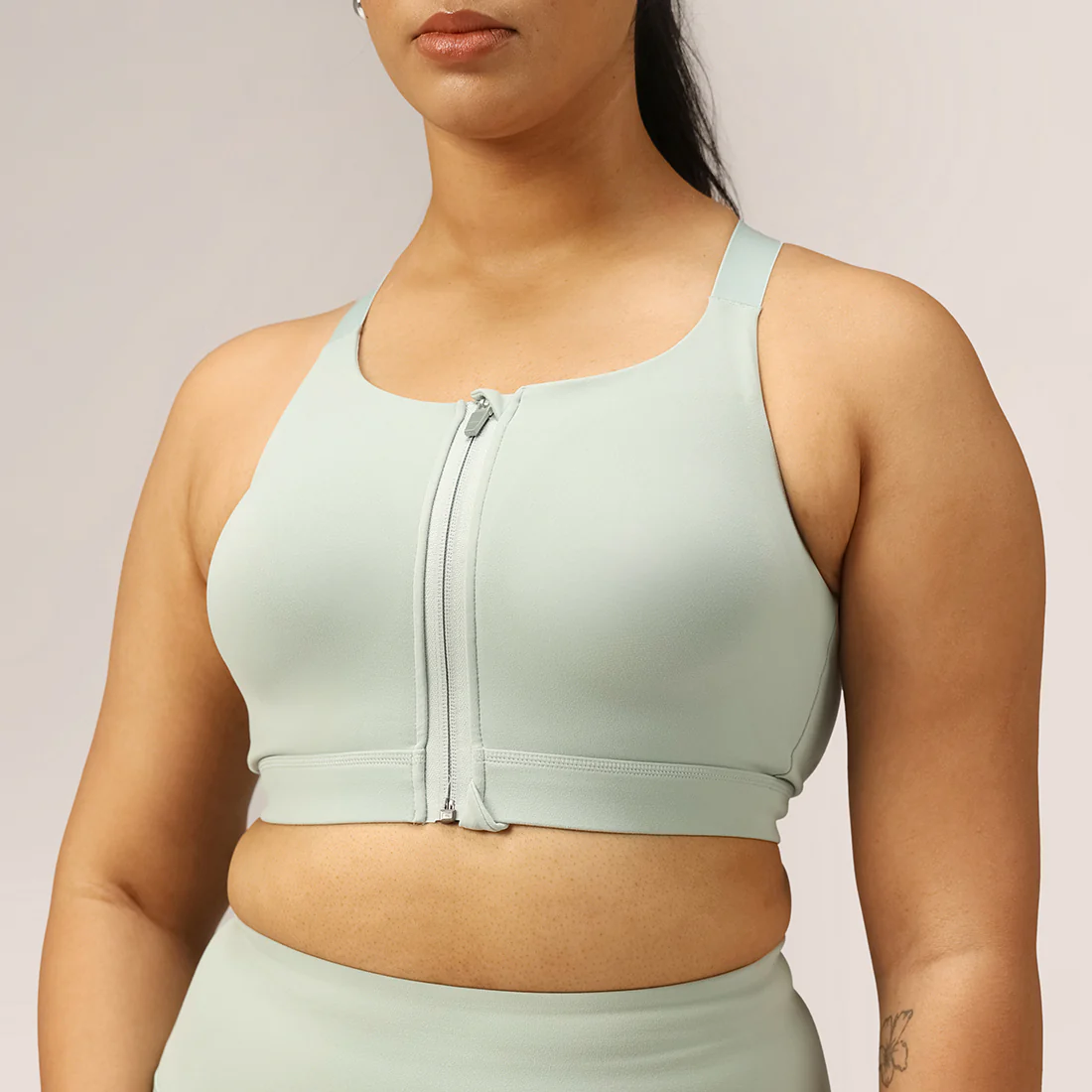 Zip-Up Sports Bra - Image 78