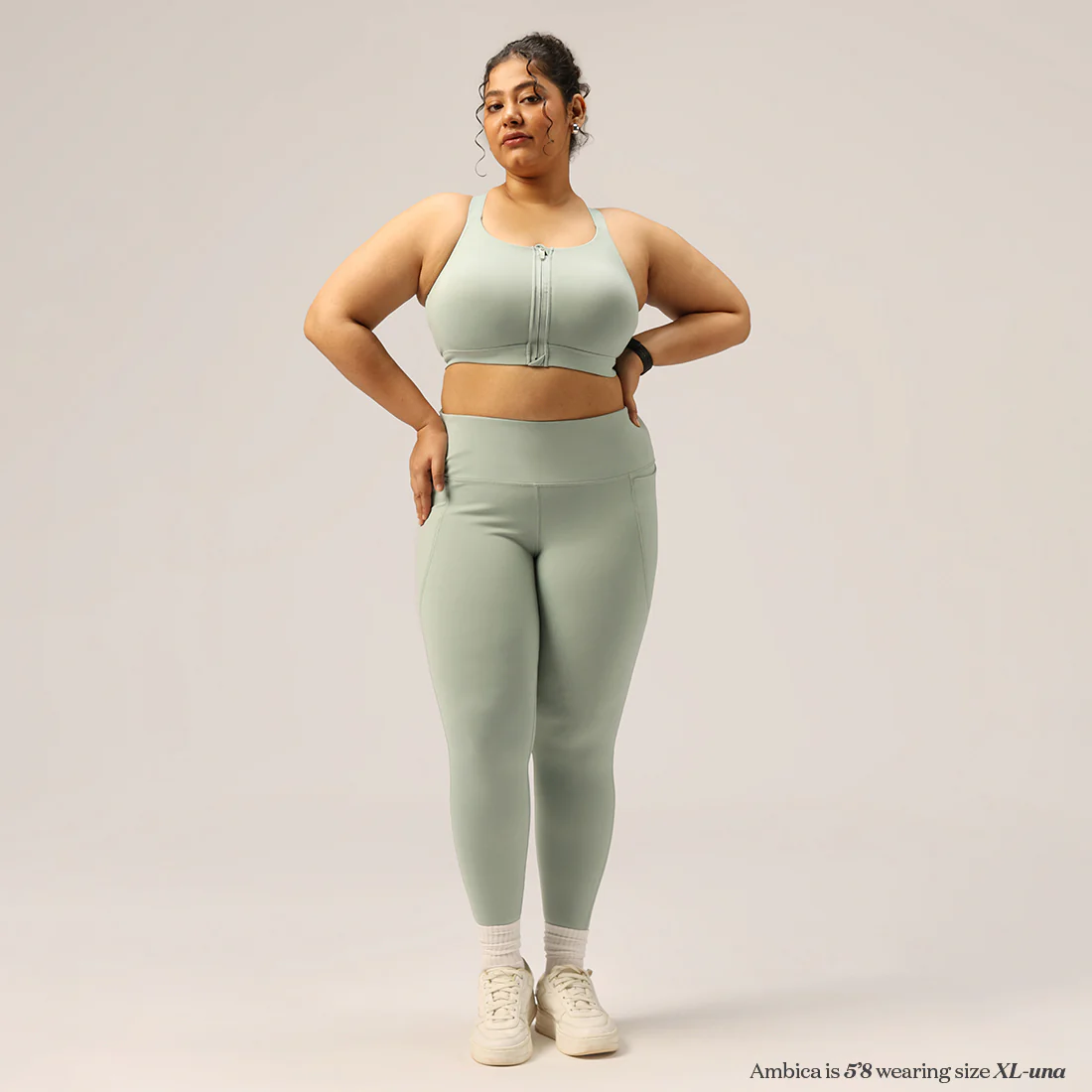 Zip-Up Sports Bra - Image 83