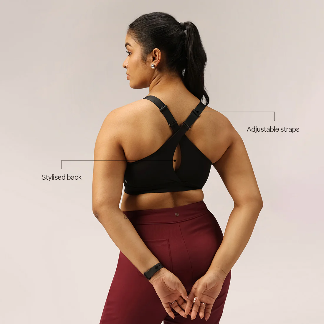 Zip-Up Sports Bra - Image 98